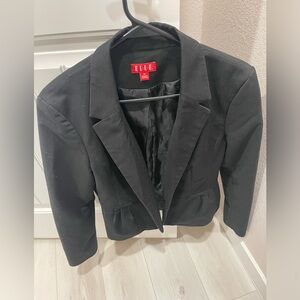 ELLE Women’s Petite Blazer Black Size L